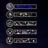 Music Projector Night Light with BT Speaker Chargeable Universe Starry Sky Rotate LED Lamp Colorful Flashing Star